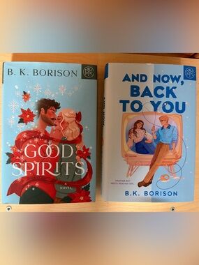 Set of hardcover B.K. Borison books